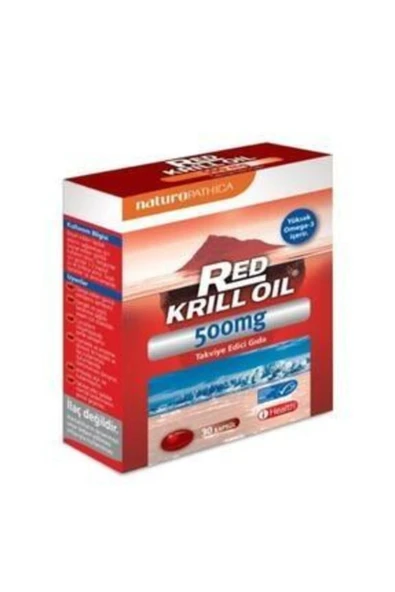 iHealth Red Krill Oil 500 Mg 30 Kapsül ürün görseli 1