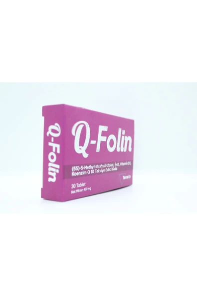 Q-Folin Koenzim 30 Tablet - Resim 5