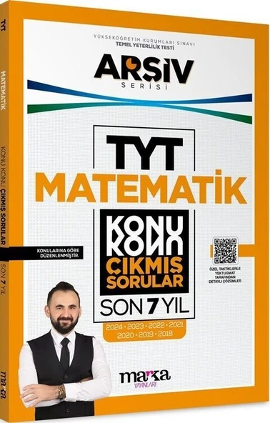 TYT Matematik ARŞİV Serisi Konu Konu Son 7 Yıl Çıkmış Sorular Marka Yayınları ürün görseli 1
