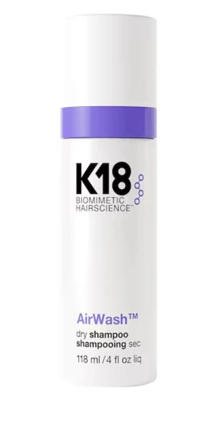 K18 AirWash Kuru Şampuan - Yağlanmayı Azaltır + Kokuyu Ortadan Kaldırır ürün görseli 1
