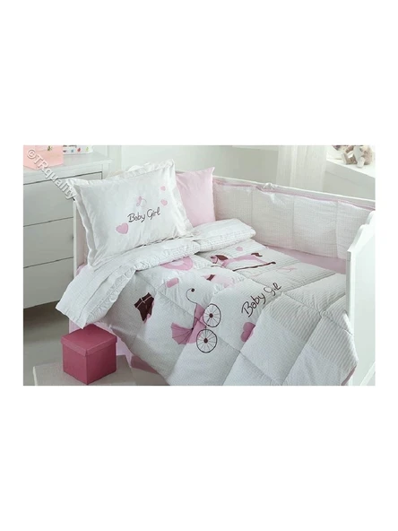 Özdilek Baby Gırl Kız Bebek Uyku Seti 8 Parça  9356 ürün görseli 1
