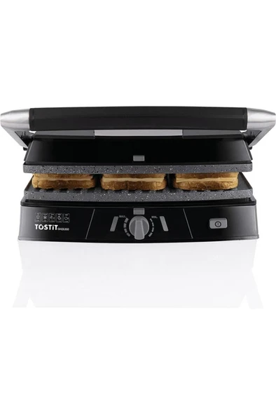 Tostit Gh26300 Tost Makinesi Inox Siyah ürün görseli 1