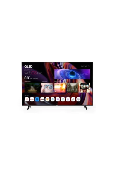 Sunny SN65QMN252 65" 165 Ekran Dahili Uydu Alıcılı 4K Ultra HD Smart QLED TV ürün görseli 1