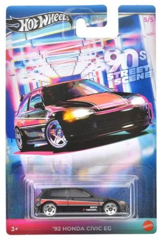 Hot Wheels 90's Street Scene '92 Honda Civic EG JCB56 ürün görseli 1