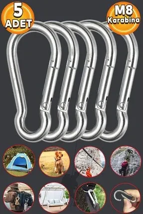 Karabina 8mm 5 adet ürün görseli 1