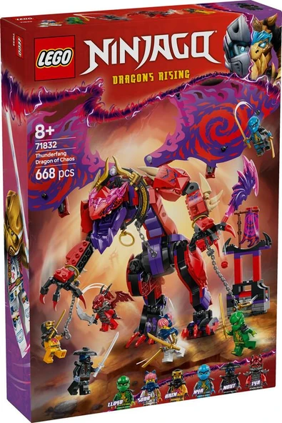 LEGO Ninjago 71832 Thunderfang Dragon of Chaos ürün görseli 1