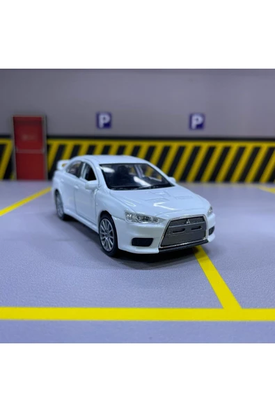 Mitsubishi Lancer EVO X 1/36 Ölçek Welly Diecast Metal Model Araba Oyuncak Araba Çek Bırak ürün görseli 1