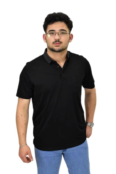 Erkek Polo Yaka Cepli Merserize Tişört 6270 BGL-ST04535 ürün görseli 1