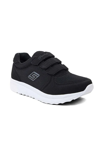 Parley 918-25 Anorak Anatomik Cırt Bant Kadın Sneaker Siyah Beyaz ürün görseli 1