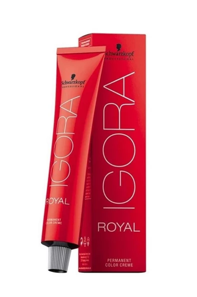 Schwarzkopf Igora Royal Saç Boyası 60 Ml 8-77 Açık Kumral Yoğun Bakır ürün görseli 1