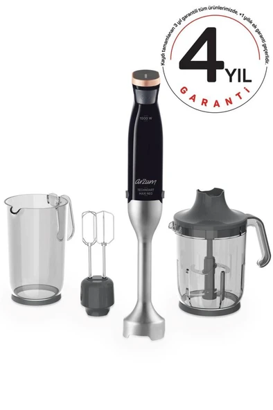 Ar1114-s Technoart Maxi Neo Blender Seti Siyah ürün görseli 1