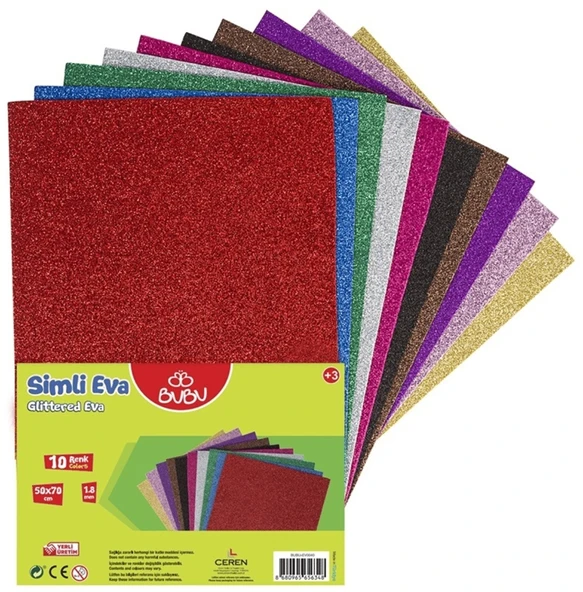 Simli Eva 50X70 10Lu Karışık ürün görseli 1