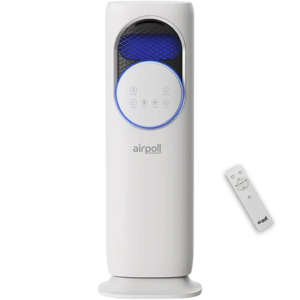 Airpoll HF01 Uzaktan Kumandalı Sıcak & Soğuk Su ve Buz Hazneli Dikey Vantilatör ürün görseli 1