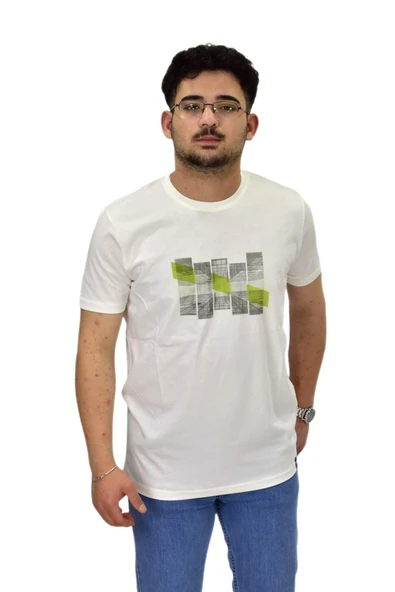 Erkek Sıfıryaka Baskılı Tişört BGL-ST04526 - Resim 2