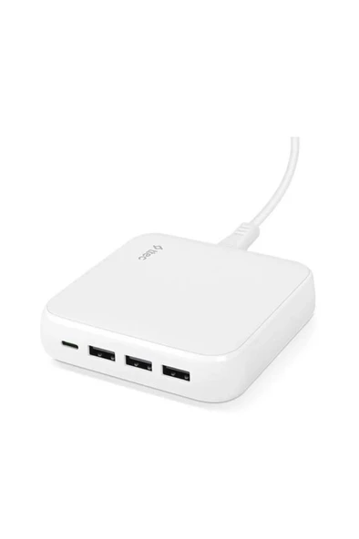 Ttec SmartCharger Trio GAN 2SCG04B 120 W Beyaz Hızlı Şarj Adaptörü Teşhir ürün görseli 1