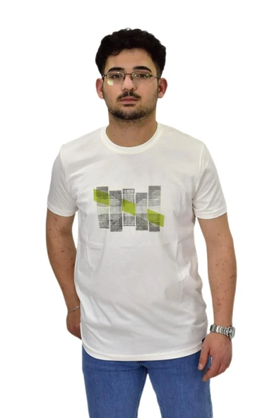 Erkek Sıfıryaka Baskılı Tişört BGL-ST04526 - Resim 7