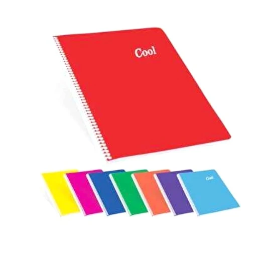 Keskin Color Cool 72 Yaprak A4 Kareli Defter Spiralli Pp Kapak Karışık - 4 adet ürün görseli 1