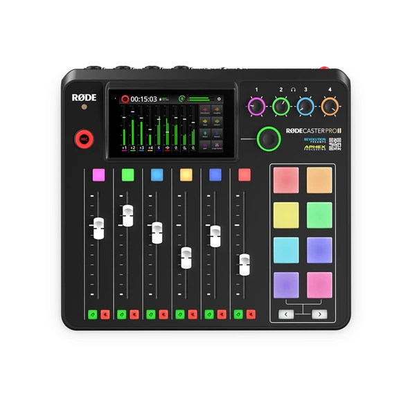 Rode Rodecaster Pro II Podcast Mikser ürün görseli 1