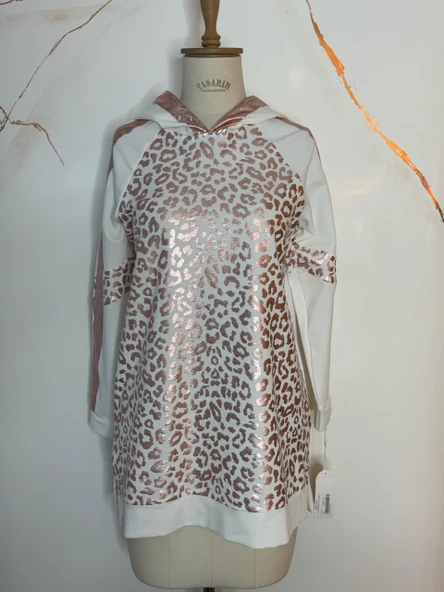 LEOPAR BASKILI SWEATSHIRT ürün görseli 1