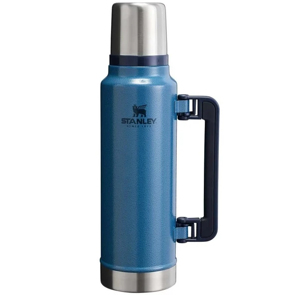 Stanley 10-08265-028 Klasik Vakumlu 1.4 Litre Çelik Termos - Mavi ürün görseli 1