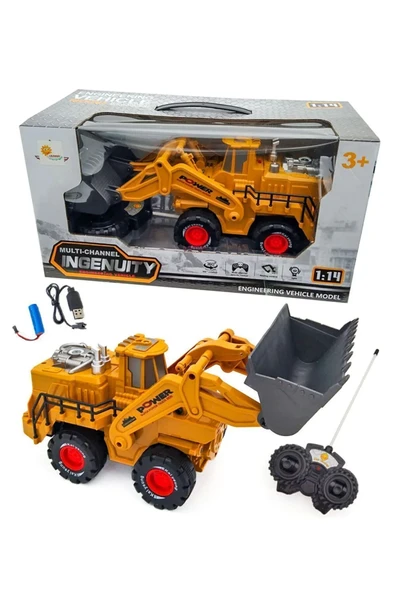 İş Makinası Kepçe Uzaktan Kumandalı INGENUITY 1:14 ürün görseli 1