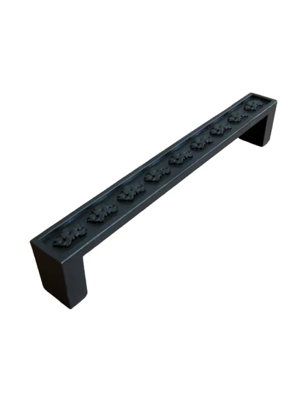 Sumru Siyah Metal Dolap Kulpu Mobilya Kulpu(SİYAH)(96mm-128mm) Siyah 128mm 128mm - 4 ADET ürün görseli 1