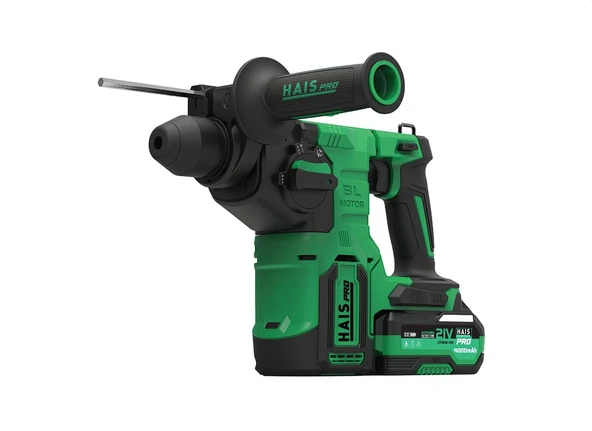 Haispro RB-BH26 Profesyonel Akülü Kırıcı-Delici Matkap 21 V 4.0 Ah ürün görseli 1