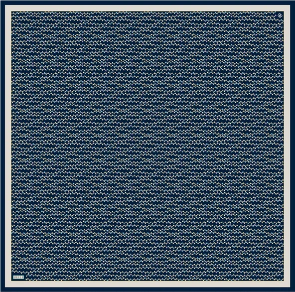 Saf İpek Eşarp 4128D ( Twill İpek) -8586 - Resim 2