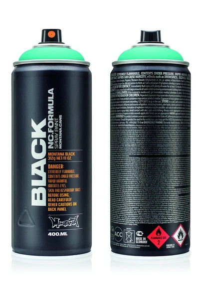 Montana Black Sprey Boya 400ml Nappies BLK6190 ürün görseli 1