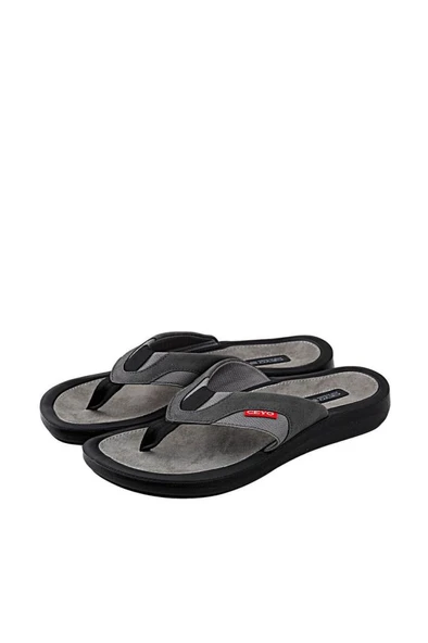 Ceyo 6100-11 Anatomik Taban Parmak Arası Unisex Terlik Gri 35-39 ürün görseli 1