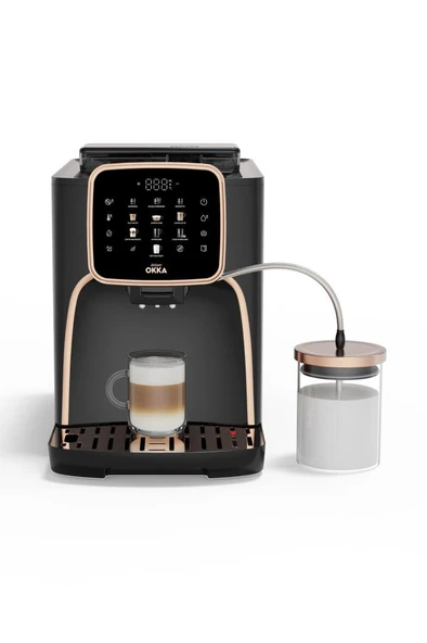 OK0028-04 Arzum Okka Espresso Pro M Tam Otomatik Espresso Makinesi - Bakır ürün görseli 1