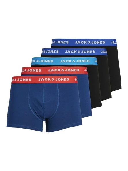 Jack Jones Lee 5 Li Paket Erkek Baxer 12144536 ürün görseli 1