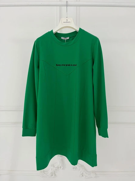 YAZI NAKIŞLI SWEATSHIRT - Resim 3