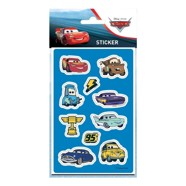 KESKIN STICKER ORTA BOY CARS PUFFY 221300-33 ürün görseli 1