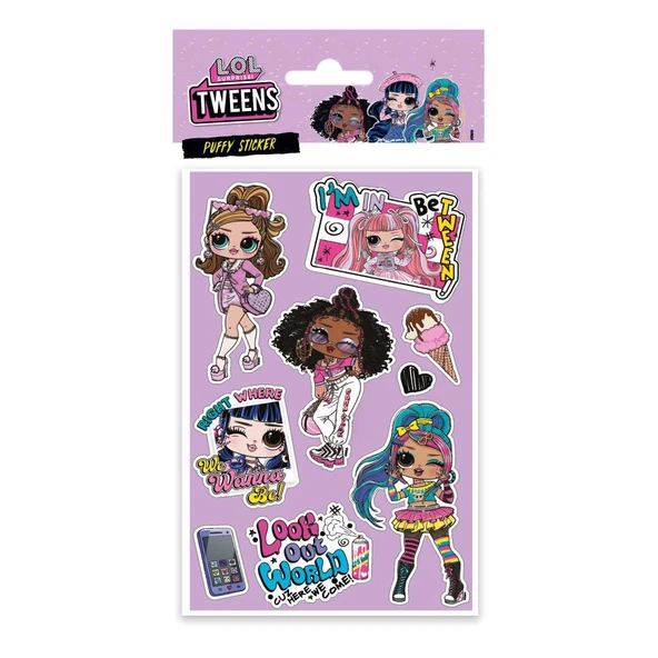 KESKIN STICKER ORTA BOY L.O.L. PUFFY 221300-78 ürün görseli 1