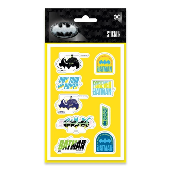 KESKIN STICKER ORTA BOY BATMAN PUFFY 221300-09 ürün görseli 1