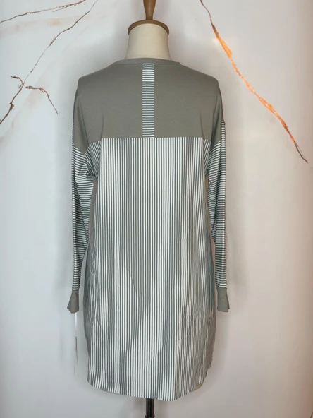 ŞERİT DANTEL DETAYLI SWEATSHIRT - Resim 3
