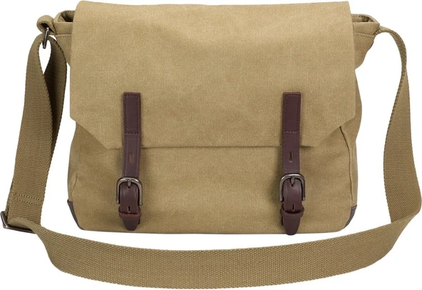 Ally Capellino AO 11" Canvas Satchel Khaki Orjinal MacBook iPad Çantası H6602ZM/A ürün görseli 1