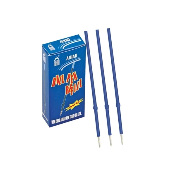 AHB 107 X20 MAVI TUKENMEZ KALEM REFILI ürün görseli 1