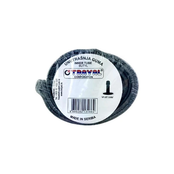 Trayal Bisiklet İç Lastik 29x1.50-2.125, AV-48 ürün görseli 1