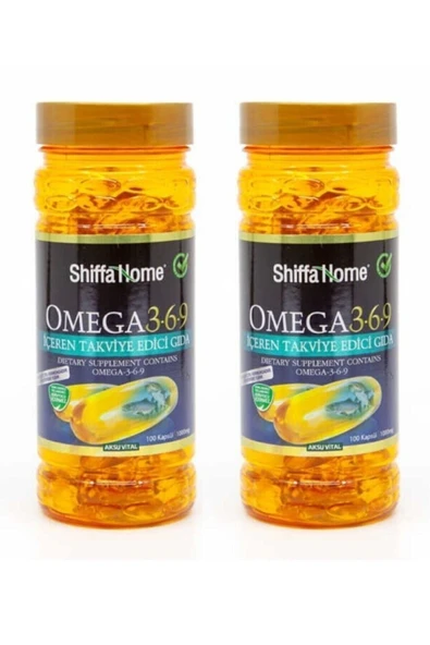 Omega 3-6-9 1000mg 100 Softjel (2 Adet) ürün görseli 1
