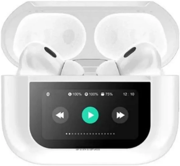 TT Castu A9 Pro ANC Kavuçuklu Kulak içi Akıllı Ekranlı Bluetooth Kablosuz Kulaklık ürün görseli 1