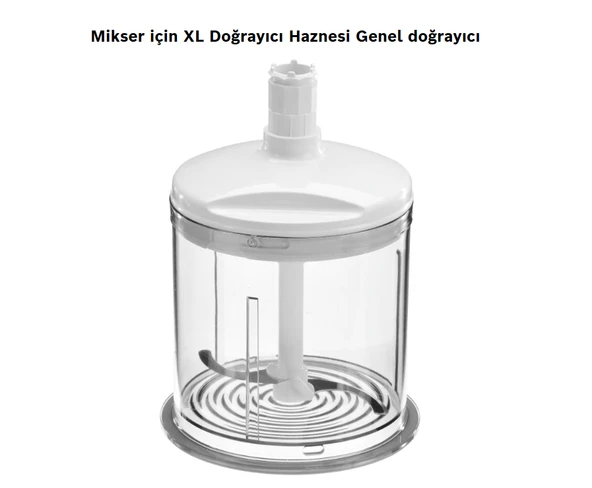 BOSCH MFQ4 ve MSM7 BLENDER MODELLERE UYUMLU DOĞRAYICI HAZNE BIÇAKLI ürün görseli 1