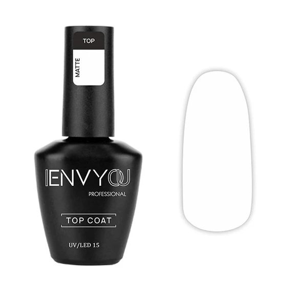 Envy Profesyonel Mat Efektli Top Coat Matte 15gr ürün görseli 1