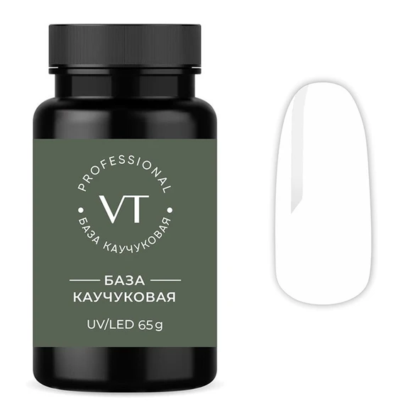 Velvetime Profesyonel Kauçuk Rubber Base Coat Salon Boy 65gr ürün görseli 1