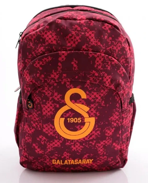 Galatasaray Büyük Logo Detaylı Kırmızı Sırt Çantası ürün görseli 1