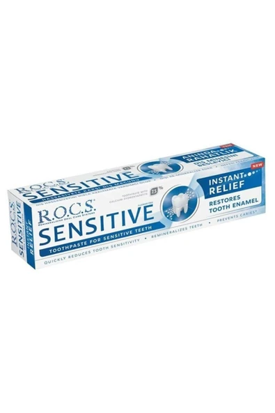 R.O.C.S. Rocs Sensitive Repair Whitening Diş Macunu Onarım Beyazlatma (florürsüz) 75ml ürün görseli 1