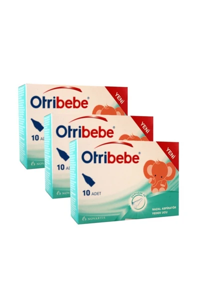 Otribebe Nazal Aspiratör Yedek Uç 10'lu 3 Kutu ürün görseli 1