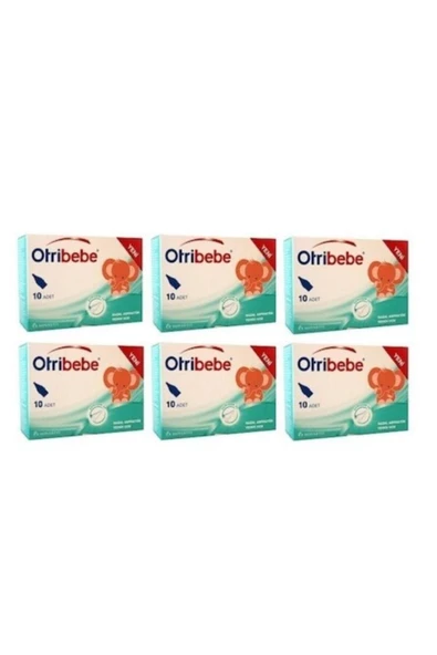 Otribebe Nazal Burun Aspiratörü Yedek Uç 10 Adet 6 Adet ürün görseli 1