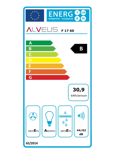Alveus Mod F17 Beyaz Davlumbaz - Resim 6
